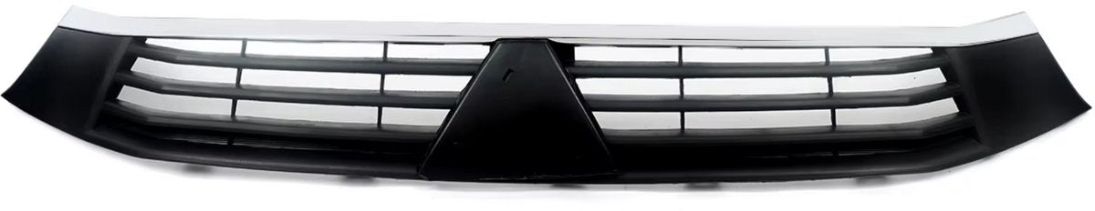 Voorbumper Grille Deluxe - Voor Mitsubishi Outlander Sport ASX RVR (2016-2019) - Zwart