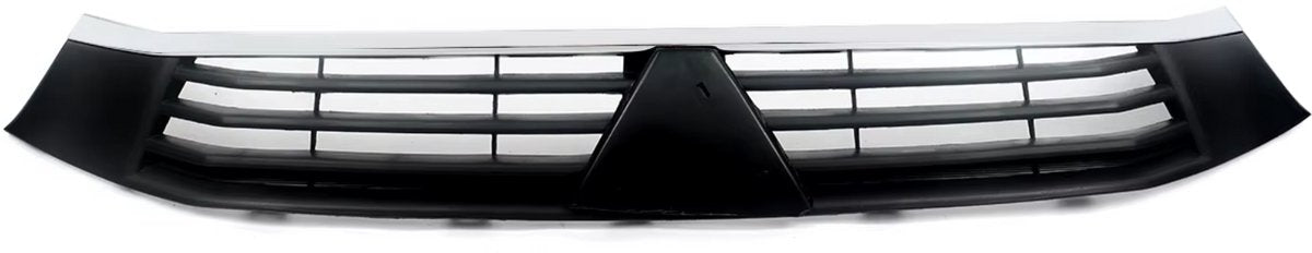 Voorbumper Grille Deluxe - Voor Mitsubishi Outlander Sport ASX RVR (2016-2019) - Zwart