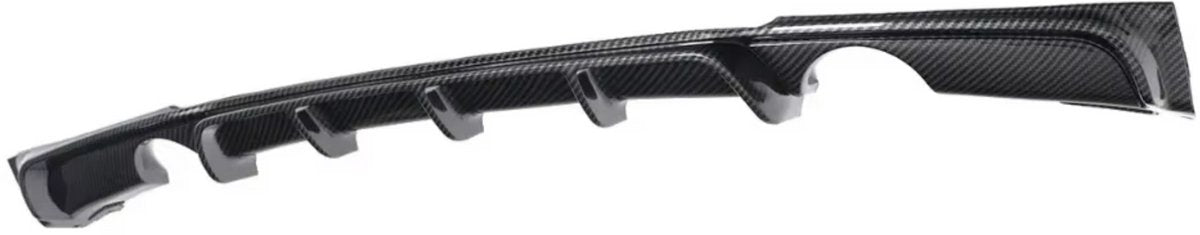 Achterbumper - Voor BMW F30/F31 M Sport - Auto accessoires - Dubbele uitlaat diffuser - Carbon Look