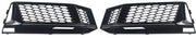 Voorbumper - Voor Audi A4 B9 S-Line/S4 2016-2018 - Auto accessoires - Onderste grille - Honingraat stijl - Gloss Zwart