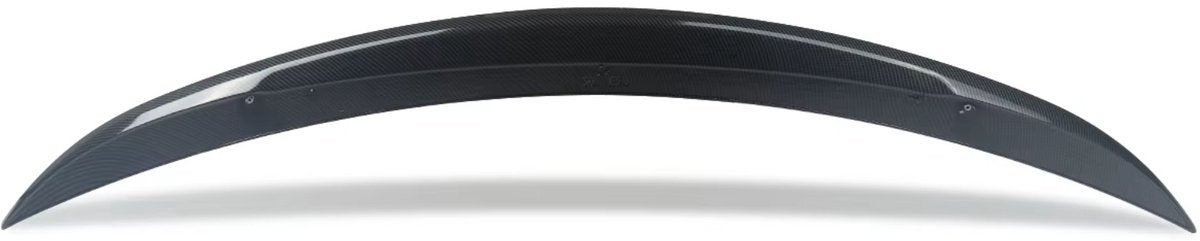 Bumper Lip Stronix - Achterkofferbak Bumper Lip Spoiler - Voor BMW 3 Serie E90 (2005-2011) - MP Stijl - Koolstofvezel Look - Auto accessoires