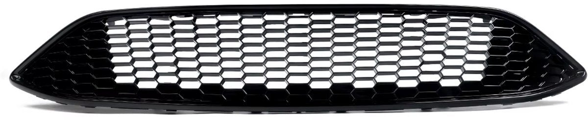 Voorbumperrooster Vortex - Glanzend Zwart - Honingraat - Voor Ford Focus S/SE/RS (2015-2018)