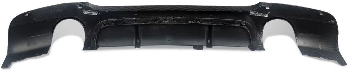 Diffuser Vortexon - Achterbumper Diffuser - Voor BMW E90/E91 328i/335i M Sport - Carbon Kleur - Auto accessoires