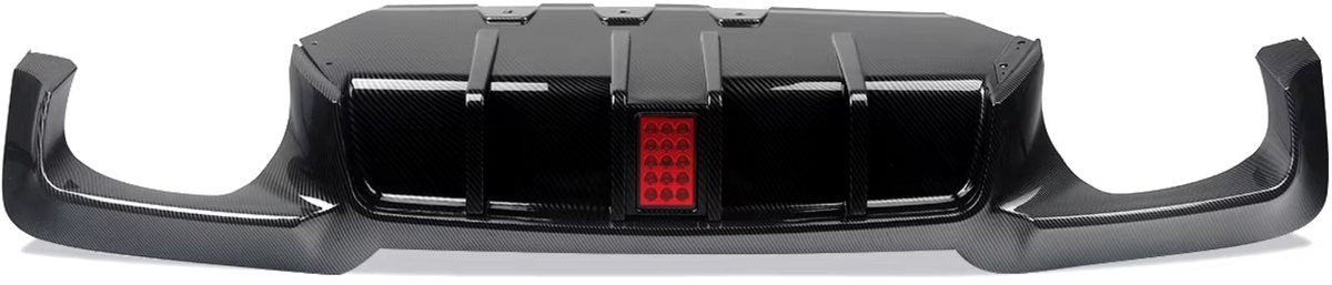 Achterbumper - Voor BMW E92/E93 335i M Sport 2007-2013 - Auto accessoires - Diffuser lip - Carbon Look