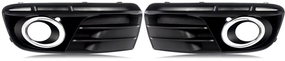 Voorbumper - Voor Audi Q5 2013-2017 - Auto accessoires - Mistlampgrille - Chroom accenten