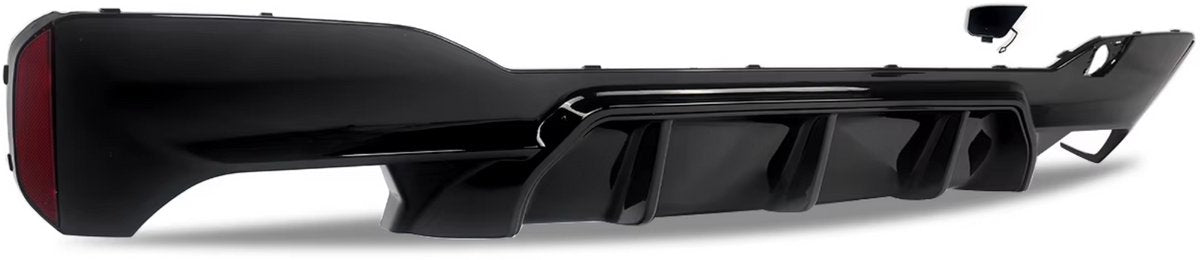 M5 Stijl Achterdiffuser Lip - Voor BMW G30 520i/530i/540i M Sport (2017-2021)- Glanzend Zwart ABS - Auto accessoires