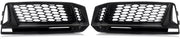 Voorbumper - Voor Audi A4 B9 S-Line/S4 2016-2018 - Auto accessoires - Mistlampgrille - Gloss Zwart