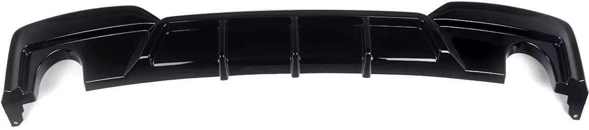 Achterbumper Diffuser Lip - Voor BMW 6 Serie F06/F12/F13 640i M Sport (2012-2018) - Zwart - Auto accessoires