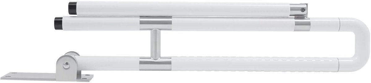 Toilet wandbeugel PRO - Opvouwbaar - Voor badkamer en toilet - Handgreep - 60cm - Steunbeugel met antislip - Ouderen- WC - 70cm