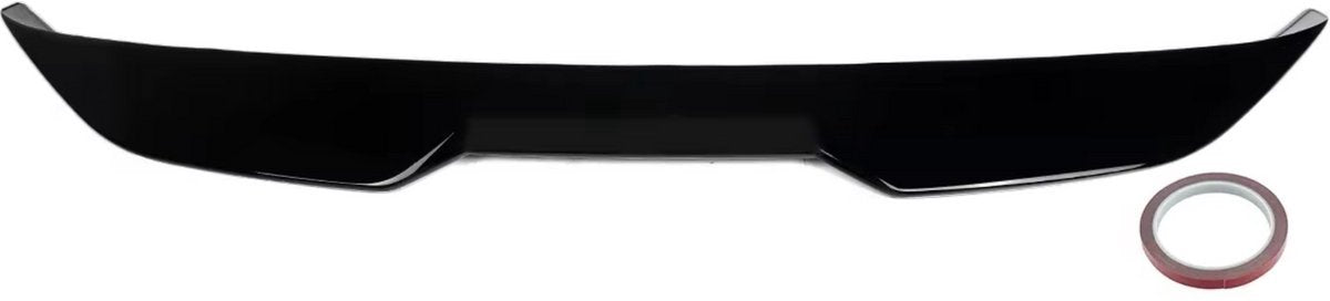 Spoilerlip Luxtra - Kofferbak Spoiler Vleugel Lip - Voor BMW G42 230i/M240i (2022-2024) - Gloss Zwart - Auto accessoires