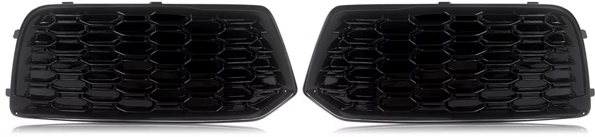 Voorbumper - Voor Audi Q5 2018-2022 - Auto accessoires - Honingraat bumper grille randen - Links + Rechts
