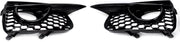 Mistlamp Grille Covers - Voor Infiniti Q50 (2014-2017) - Honingraat Stijl - Glanzend Zwart
