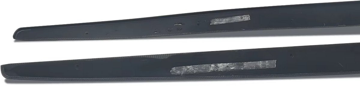 Zijrokken Paneelverlenging - ABS - Carbon Look - Voor BMW F10 528i (2011-2016) - Auto Accessoires