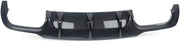 Diffuser Lip Stratos - Achterbumper Diffuser Lip - Voor Mercedes C-Klasse W204/C204 - Carbon Look - C63 Coupe Stijl - Auto Accessoires