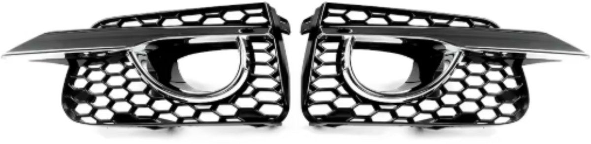 Mistlamp Grille Bezels - Voor Infiniti Q50 Base (2014-2017) - Chrome Trim