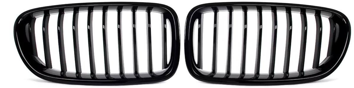 Voorbumper grille - Voorbumper - Voor BMW F10/F11 528i/535i/550i (2010-2016) - Racing Mesh Grill - Auto Accessoires