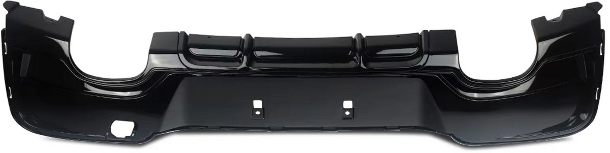 Voorbumper Splitter - C43 Look - Gloss Zwart - Voor Mercedes C-Klasse W206/S206 AMG (2022-2024) - Auto Accessoires