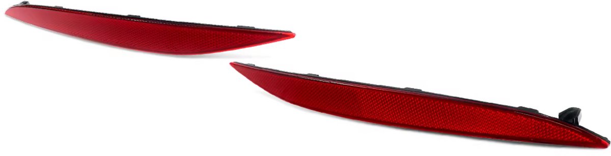 Reflectoren - Achterbumper Balken - Rood - Voor Tesla Model X (2016-2023) - 1034342/1034343 - Auto Accessoires