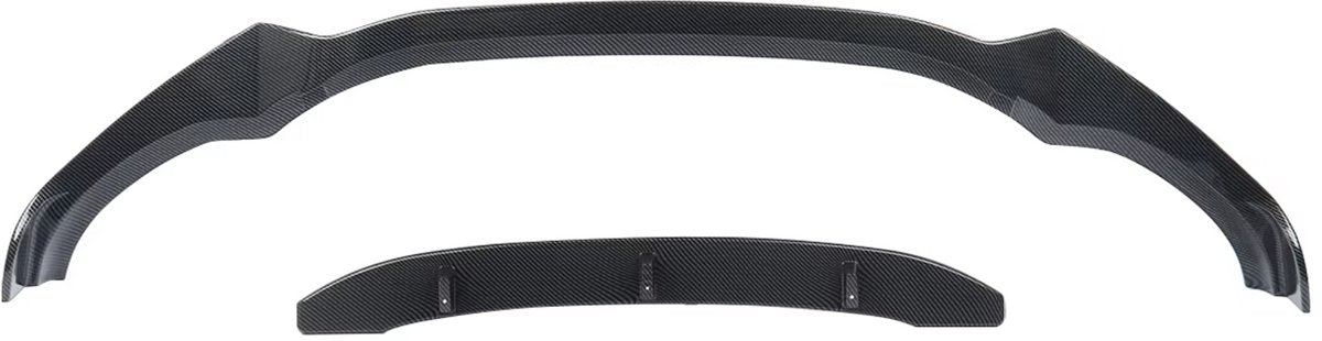 Voorbumper Splitter Lip Spoiler - Carbon Look - Voor BMW X3 G01 (2018-2021) - MP Design Bodykit