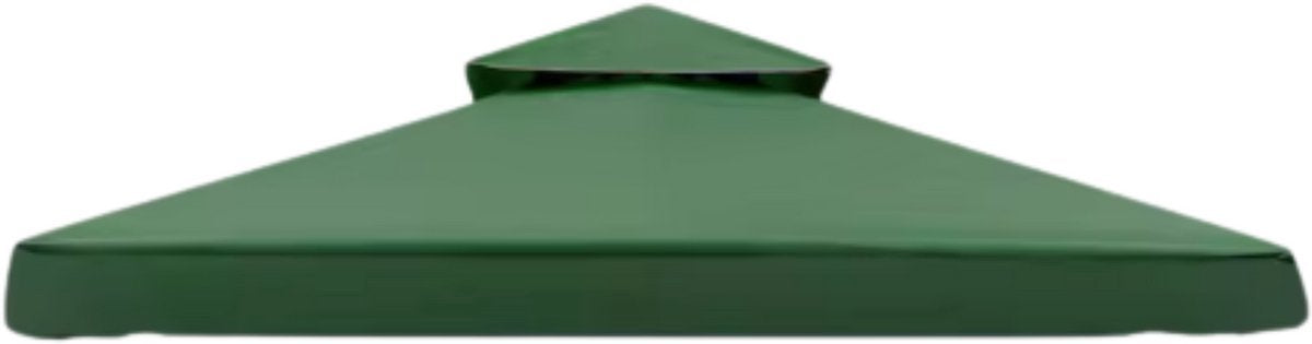 Partytent Vaylen - Dak groen - 3x3m doek - Tentdoek - Vervangend dak voor tent - Paviljoen - Waterdicht
