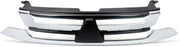 Bovenste Grille - Voorbumper - Voor Mitsubishi Outlander (2016-2018) - Chroom/Zwart - Auto Accessoires