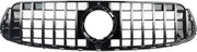 GTR Grille Nitro - GTR Stijl Grille - Chroom/Zwart - Voor Mercedes GLC W253/X253 GLC300, GLC350, GLC43 (2020)