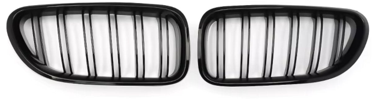 Voorbumper grille - Voor BMW 6 Serie F12/F13/F06 M6 (2012-2018)- Gloss Black - M Look - Auto accessoires