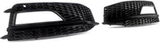 Grille - Voor Audi A4 B8.5 S-Line S4 2012-2015 - Auto accessoires - Mistlichtgrille - Bumpercover voorzijde - Zwart