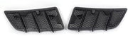 Motorkap Rooster Cover - Zwart - Voor Mercedes W164 GL350/ML350/GL450 (2008-2011) - Set van 2 - Auto Accessoires