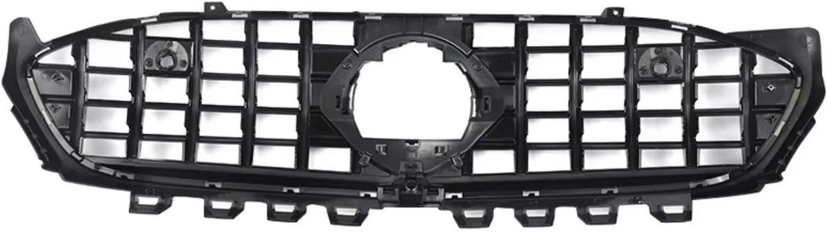GT Sport Grille - Chroom/Zwart - Voor Mercedes CLA-Klasse W118 (2020) - Auto Accessoires