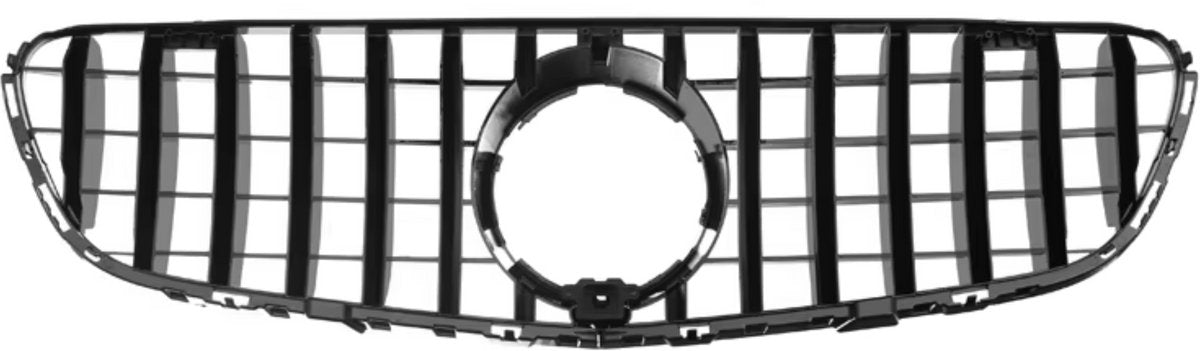 Motorkap Race Grill - Voor Mercedes GLS W253/X253 GLC300/GLC350 (2015-2018) - Met Cameragat - Auto Accessoires