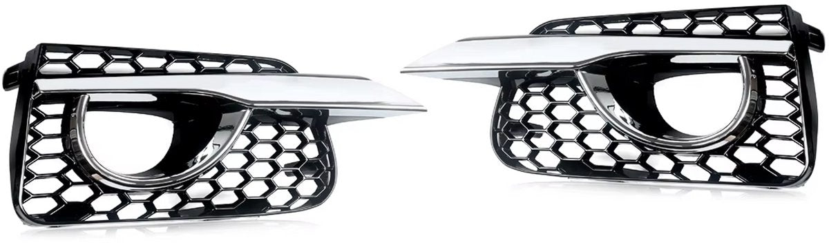 Mistlamp Grille Bezels - Voor Infiniti Q50 Base (2014-2017) - Chrome Trim