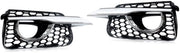 Grille Bezels Nitrox - Mistlamp Grille Bezels - Voor Infiniti Q50 Base (2014-2017) - Chrome Trim