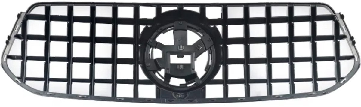 Voorbumper - Voor Mercedes GLE-Klasse W167/V167/C167 2020-2022 - Auto accessoires - Voorgrille - GT Grille - Chroom/Zwart