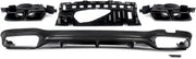 Achterbumper Diffuser - AMG E63 Stijl - Carbon Look - Auto Accessoires - Voor Mercedes W213 E-Klasse (2016-2020)