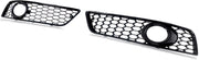 Mistlamp Grille Covers - Honingraat Zwart - Voor Audi A3 8P (2009-2012) - Voorbumper Accessoire