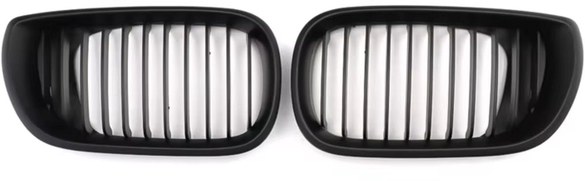 Voorbumper grille - Matzwarte Roosters - Voor BMW 3 Serie E46 325i/330i 4-Deurs (2002-2005) - Auto accessoires