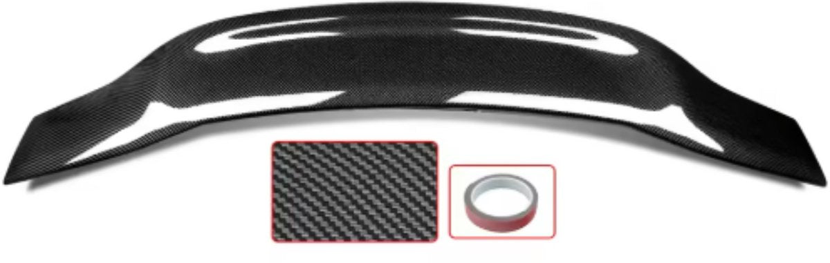 Kofferbak Spoiler Wing Deluxe - Voor Mercedes W212 E350/E550 (2010-2016) - Carbon Look - Auto Accessoires