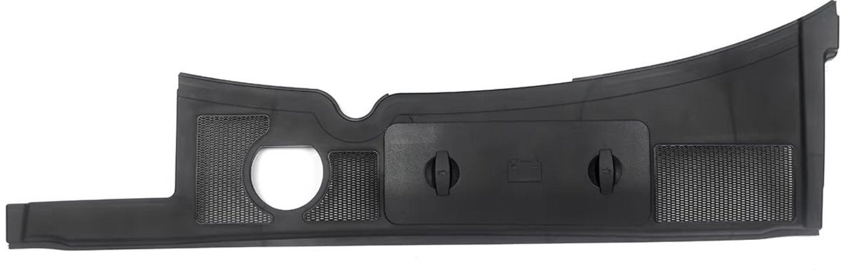 Waterdeflector Lade + Batterij Cover Veyrox - Zwart - Voor Audi A4/S4/RS4 Sedan B6/B7 (2001-2008)