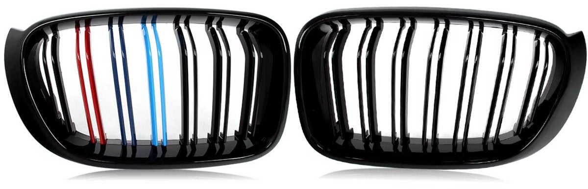 Nierrooster - M-Kleur - Voorbumper - Voor BMW X3/X4 F25/F26 (2014-2018) - Auto Accessoires