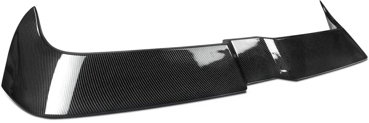 Spoiler Iron Luxtra - Achterspoiler Iron - Voor Audi A3 S-Line/S3 Hatchback (2014-2020) - Koolstofvezel Look - Oettinger Stijl