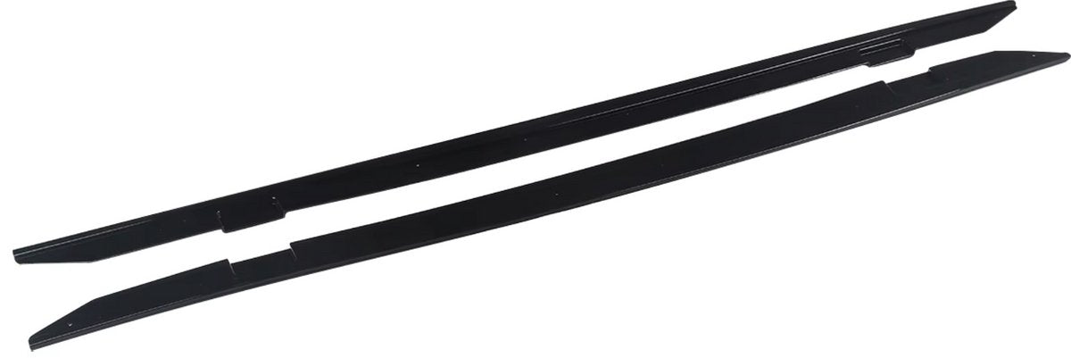 Zijrok Verlenging - Voor BMW F22/F23 (2013-2018) - Glanzend Zwart - M Prestaties Stijl - Auto accessoires