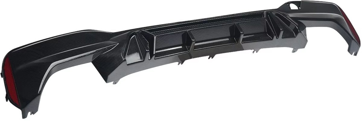 Achterdiffuser - Voor BMW G30/G38/F90 M Sport (2017-2020) - M5 Competitie Stijl - Carbon Look - Auto accessoires