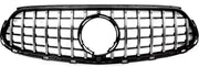Voorbumper - Voor Mercedes E-Klasse W212 2014-2016 - Auto accessoires - GT Grille - Kapgrille - Gloss Zwart