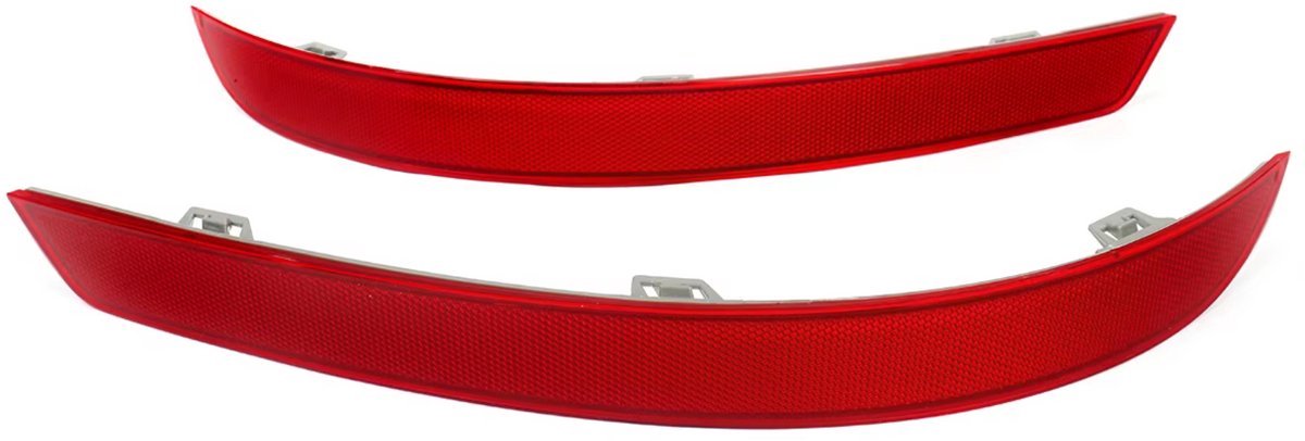 Apexion ReflectSet - Reflectorlens - Achterbumper - Links + Rechts - Voor Mercedes GL-Klasse X166 (2013-2016) - Auto Accessoires