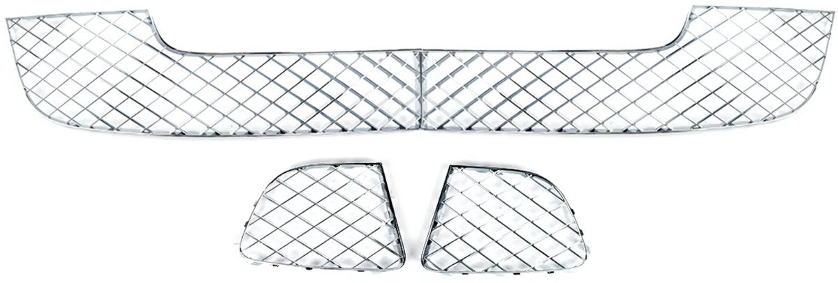 Voorbumper Onderste Grille Set - Voor Bentley Continental GT/GTC (2012-2016)- Chroom