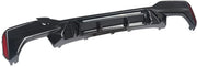 Achterdiffuser - Voor BMW G30/G38/F90 M Sport (2017-2020) - M5 Competitie Stijl - Carbon Look - Auto accessoires
