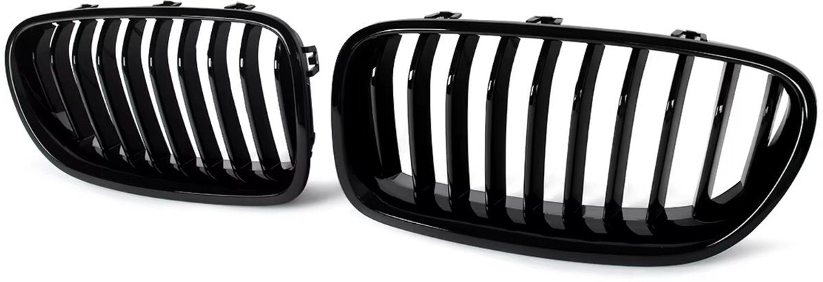 Voorbumper grille - Voorbumper - Voor BMW F10/F11 528i/535i/550i (2010-2016) - Racing Mesh Grill - Auto Accessoires