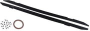 Zijrok Verlenging - Voor BMW F22/F23 (2013-2018) - Glanzend Zwart - M Prestaties Stijl - Auto accessoires