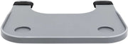 Rolstoeltafel - Rolstoelaccessoires - Eettafel voor rolstoel - Voor Eten, Schrijven en Voorstellen - Met 2 Bekerhouders - 58×52.5 cm - Grijs